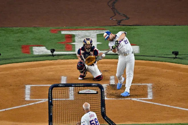 How did Pete Alonso do in 2024 HR Derby