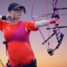 Jodie Grinham shoots into history with Paralympic archery bronze while pregnant