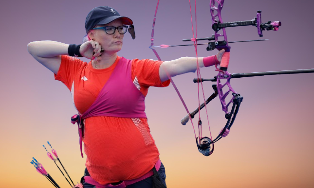 Jodie Grinham shoots into history with Paralympic archery bronze while pregnant